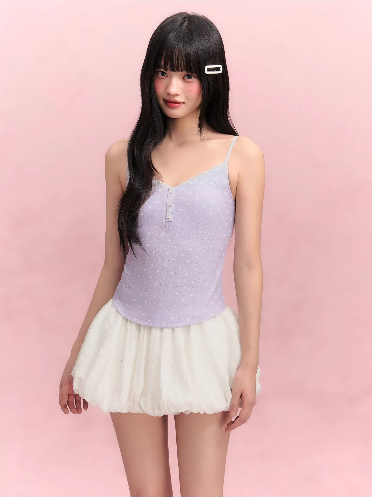 Polka Dot Cardigan Set