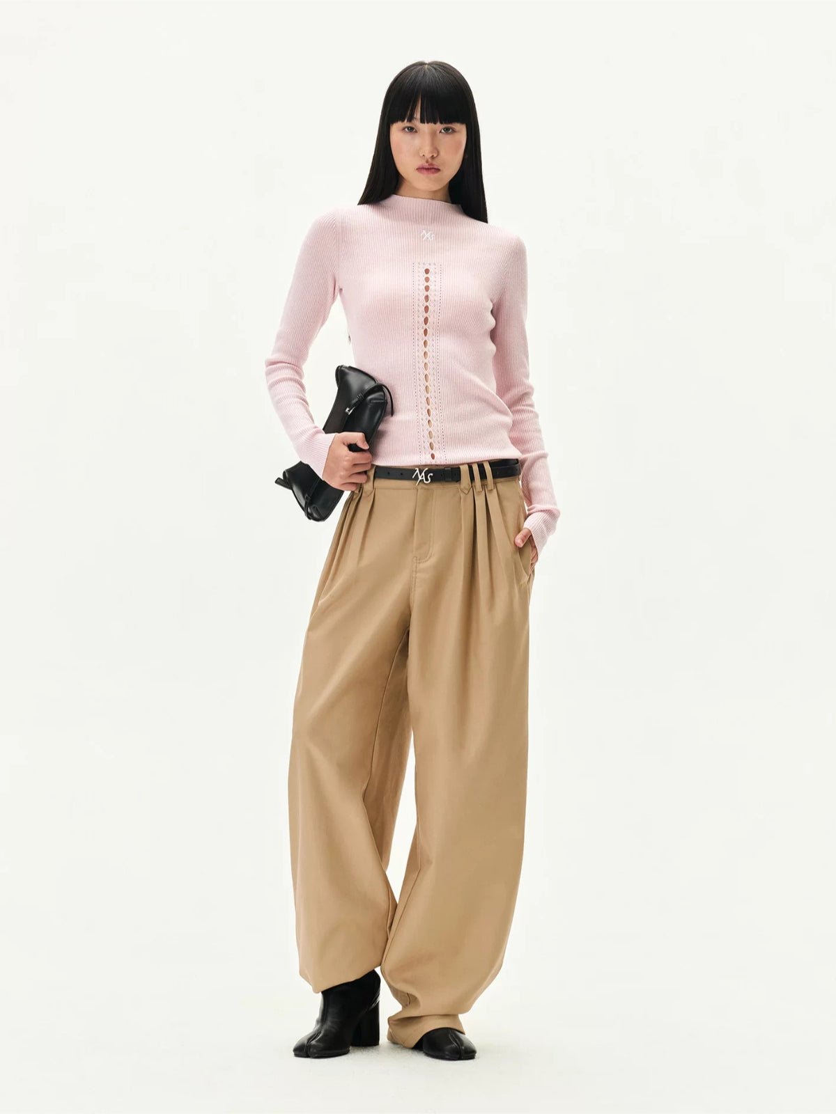 Wide Leg Pleated Lounge Pants
