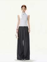 Mock Neck Knit Tank
