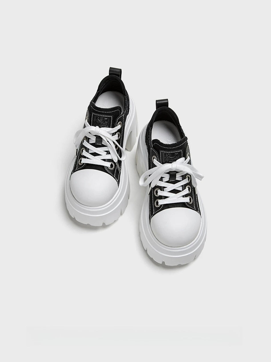 Platform Canvas Sneakers