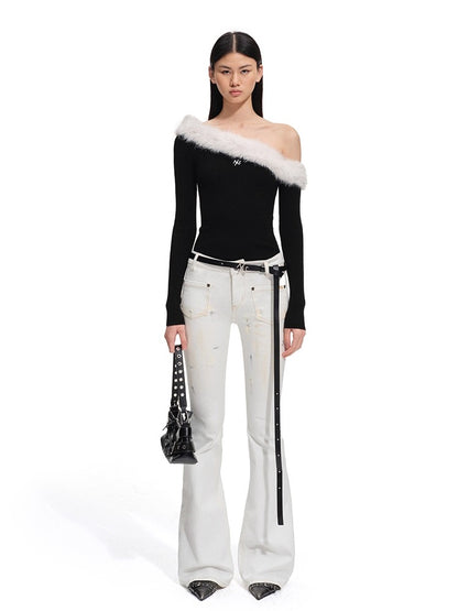 Polar Contour Leather Belt