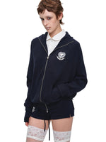 Dog-Ear Hoodie & Flared Pants Set