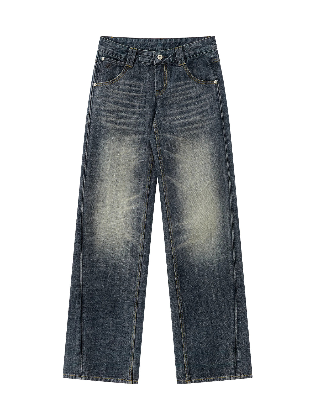 Vintage Wave Washed Jeans