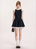 Rhinestone Bow Dress
