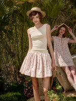 Baby Pink Floral Skirt