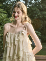Soft Lace Fairy Tank Top & Skirt Set