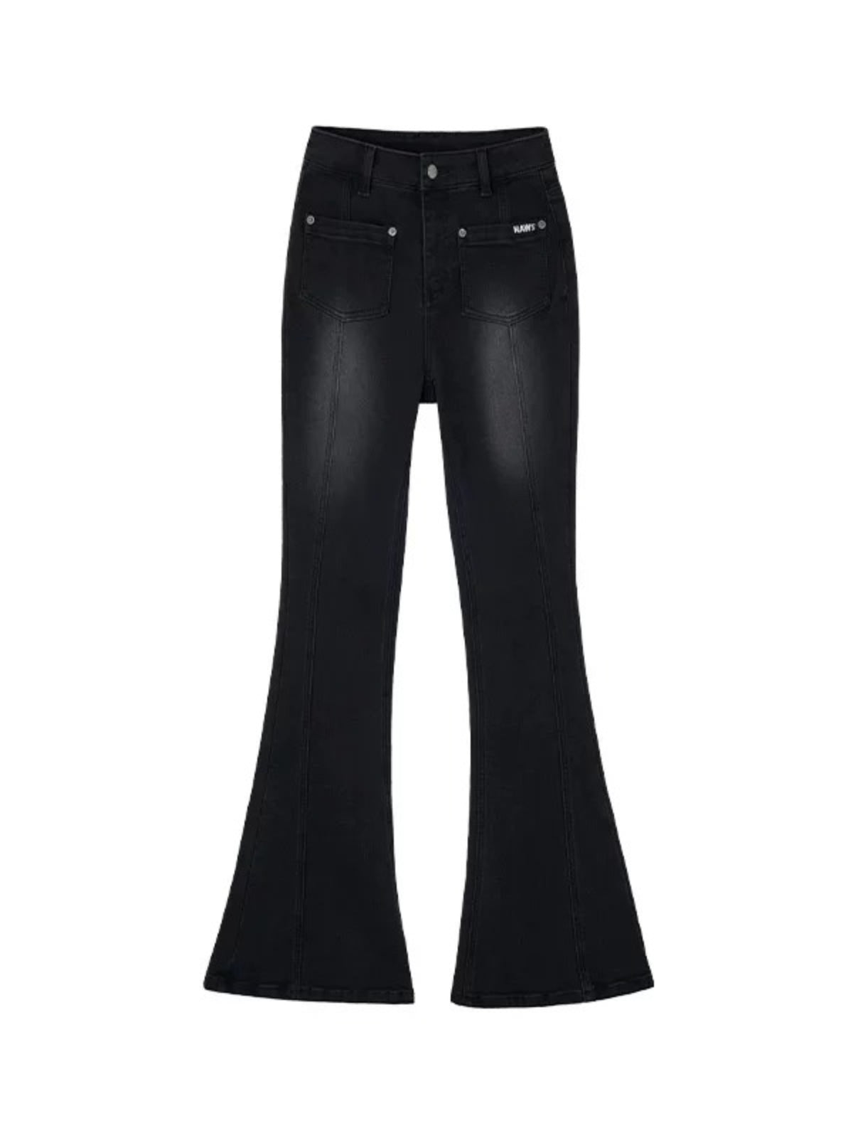 Vintage Washed High Rise Bootcut Jeans
