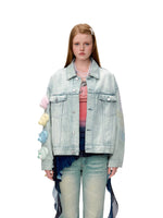 Colorful Bear Denim Jacket