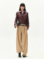 Wide Leg Pleated Lounge Pants