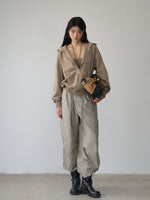 Rivet Loose Zip-up Hoodie