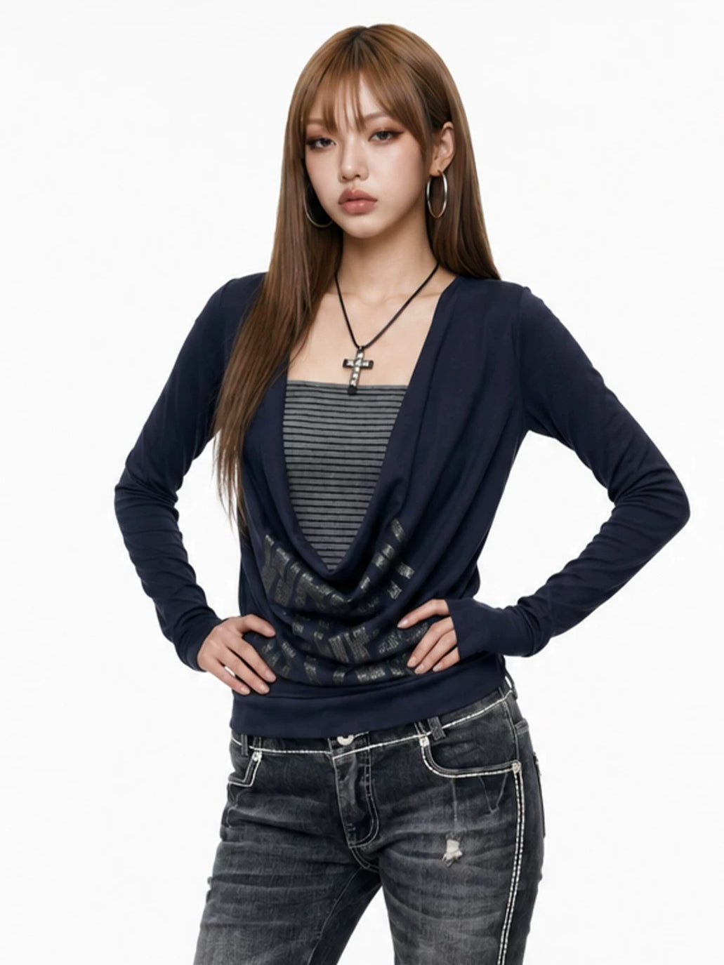 Off Shoulder Layered Top
