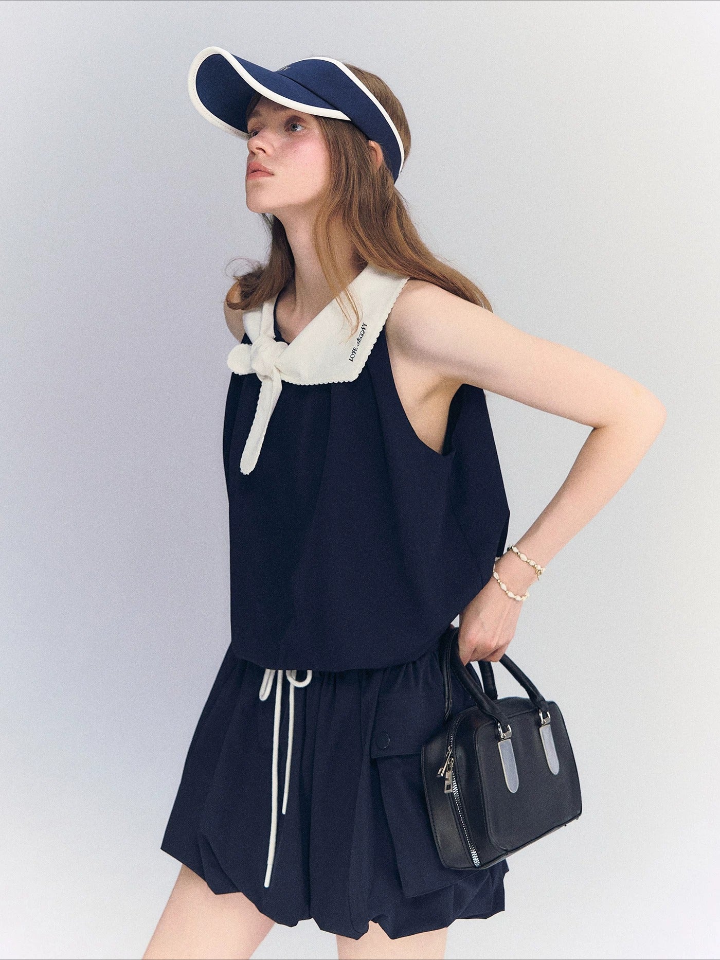 Rabbit Collar Halter Top