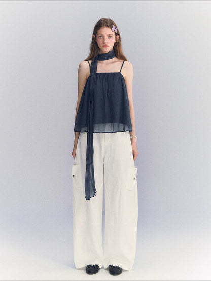 Cargo Straight Pants