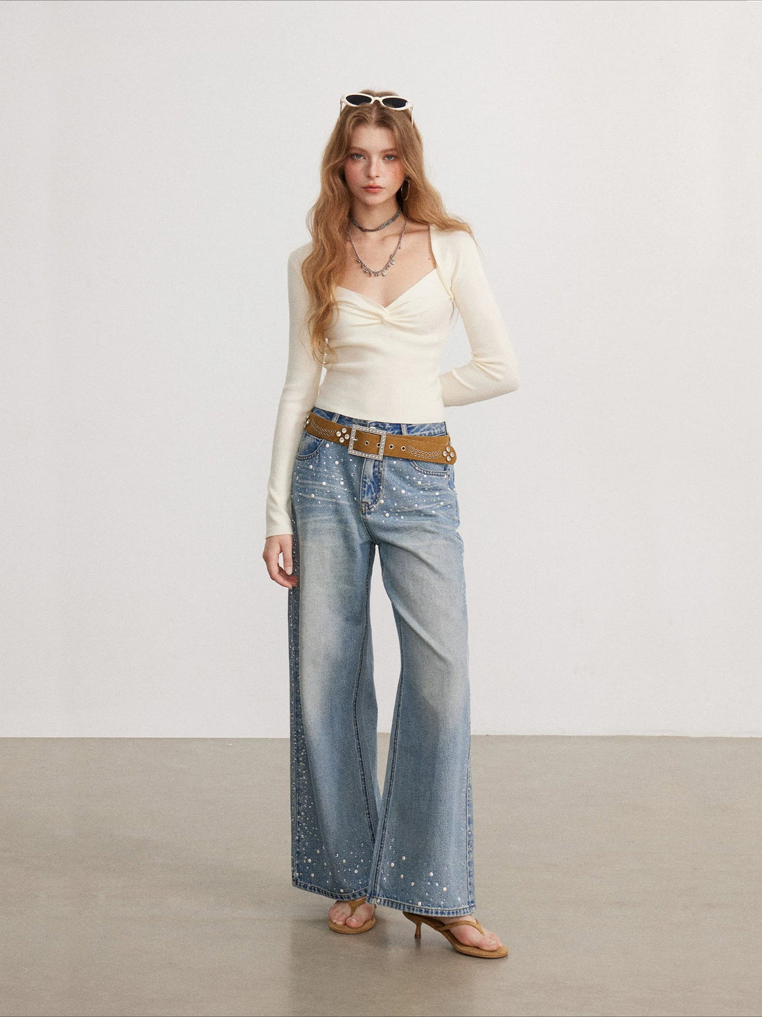 Twist Square-Neck Top