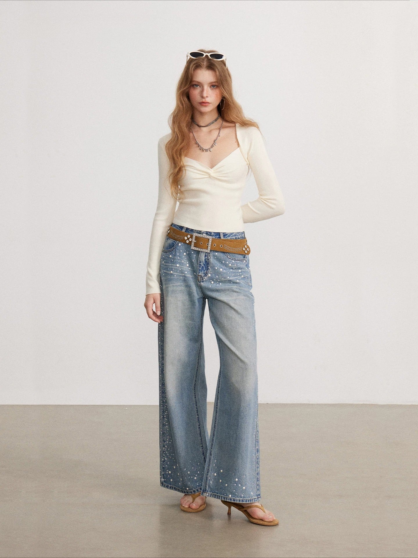 Twist Square-Neck Top
