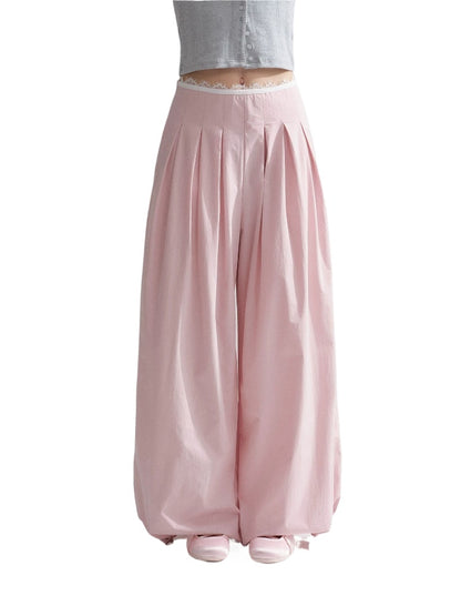 Pleated Balloon Pants