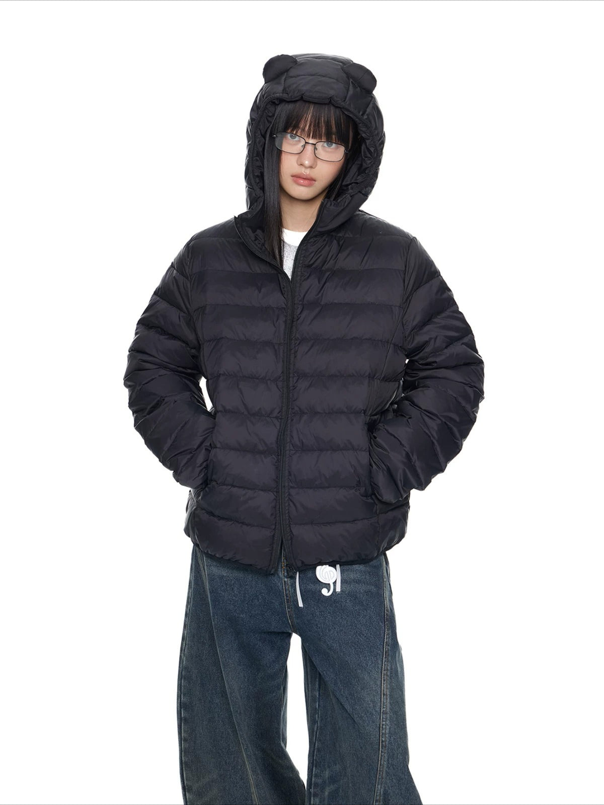 Bear Ear Down Puffer Jacket