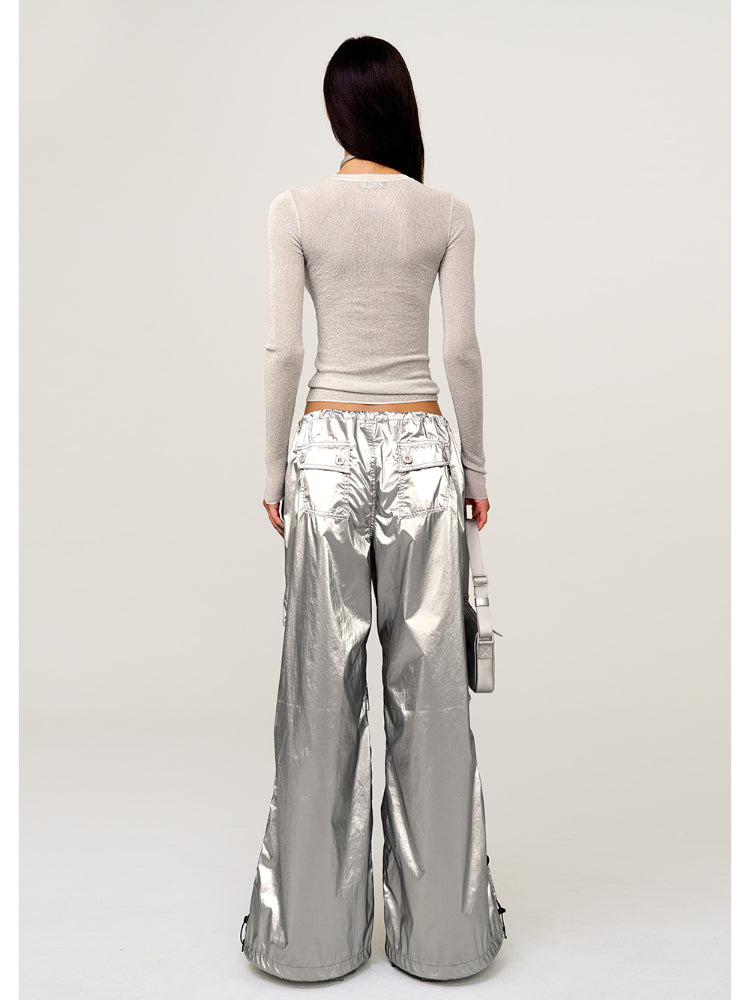 Waist-Cinching Slim Fit Thin Long - Sleeve Tunic