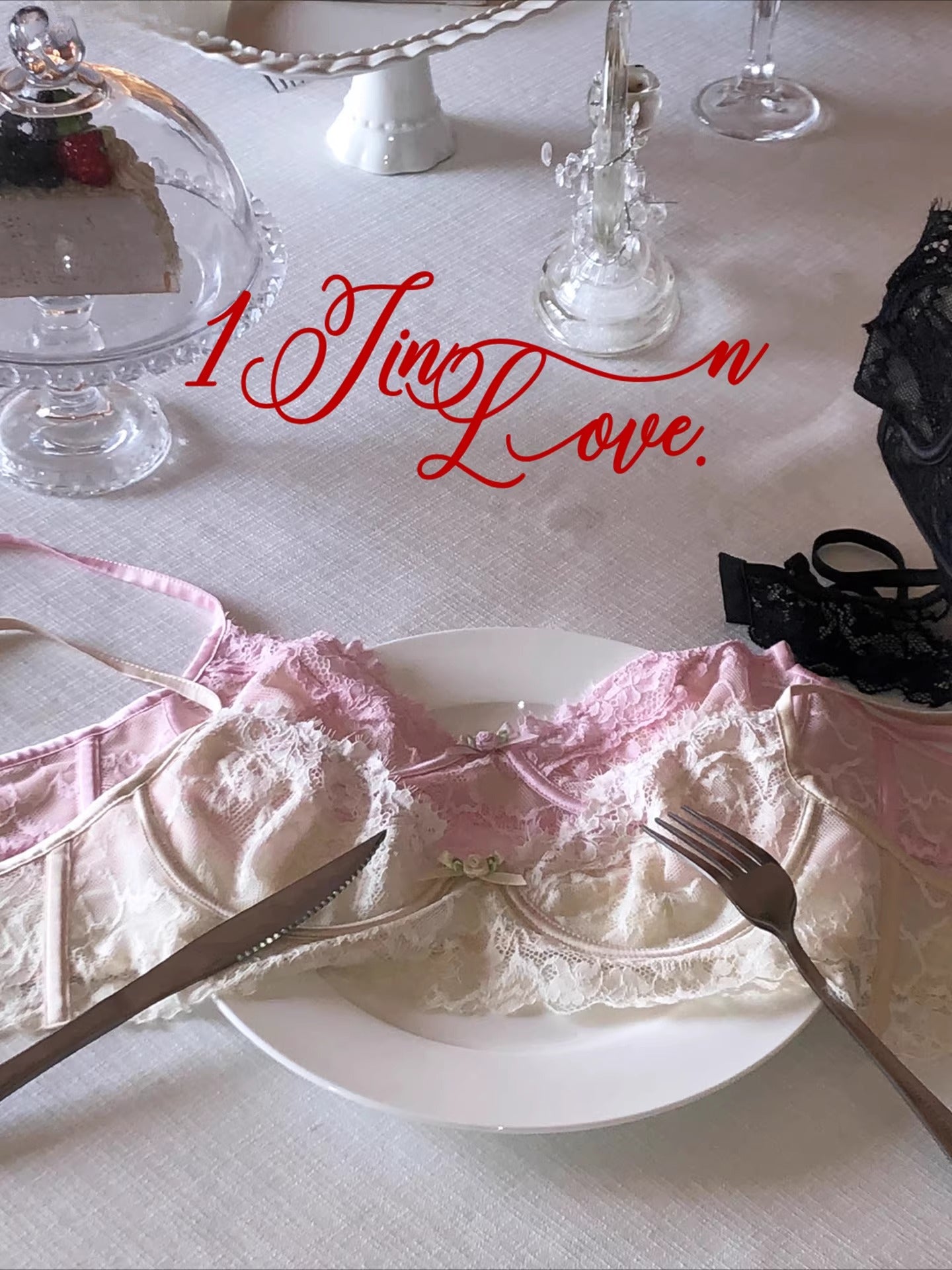 Lace Mesh Soft-Wire Bra