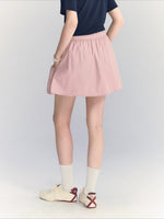 Drawstring A-Line Skirt