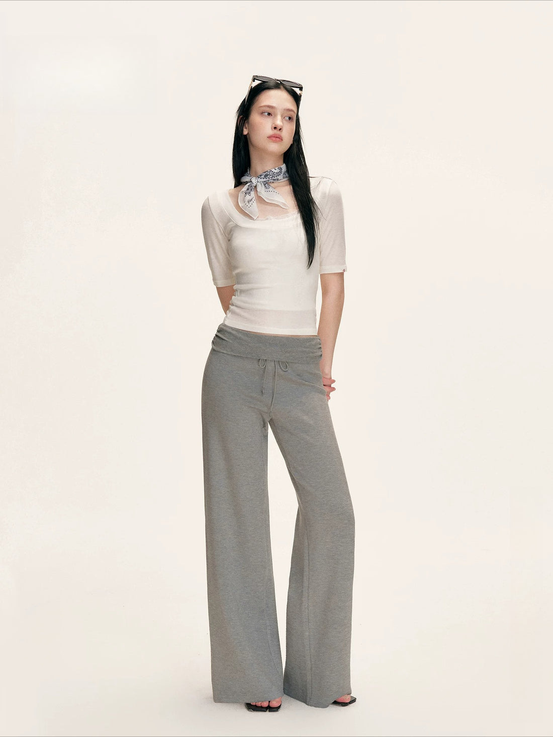 Square Neck Lyocell Tee