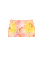 Floral All-Over Print Bodycon Mini Skirt