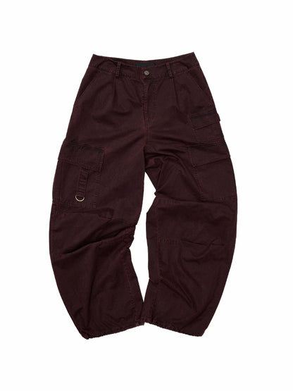 Distressed Multi-Pocket Cargo Pants