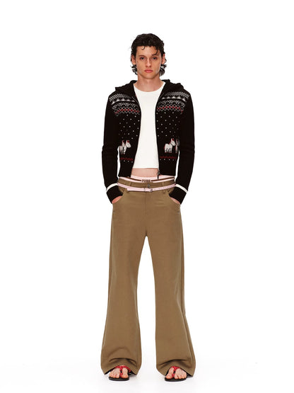 Puppy Charm Straight Pants
