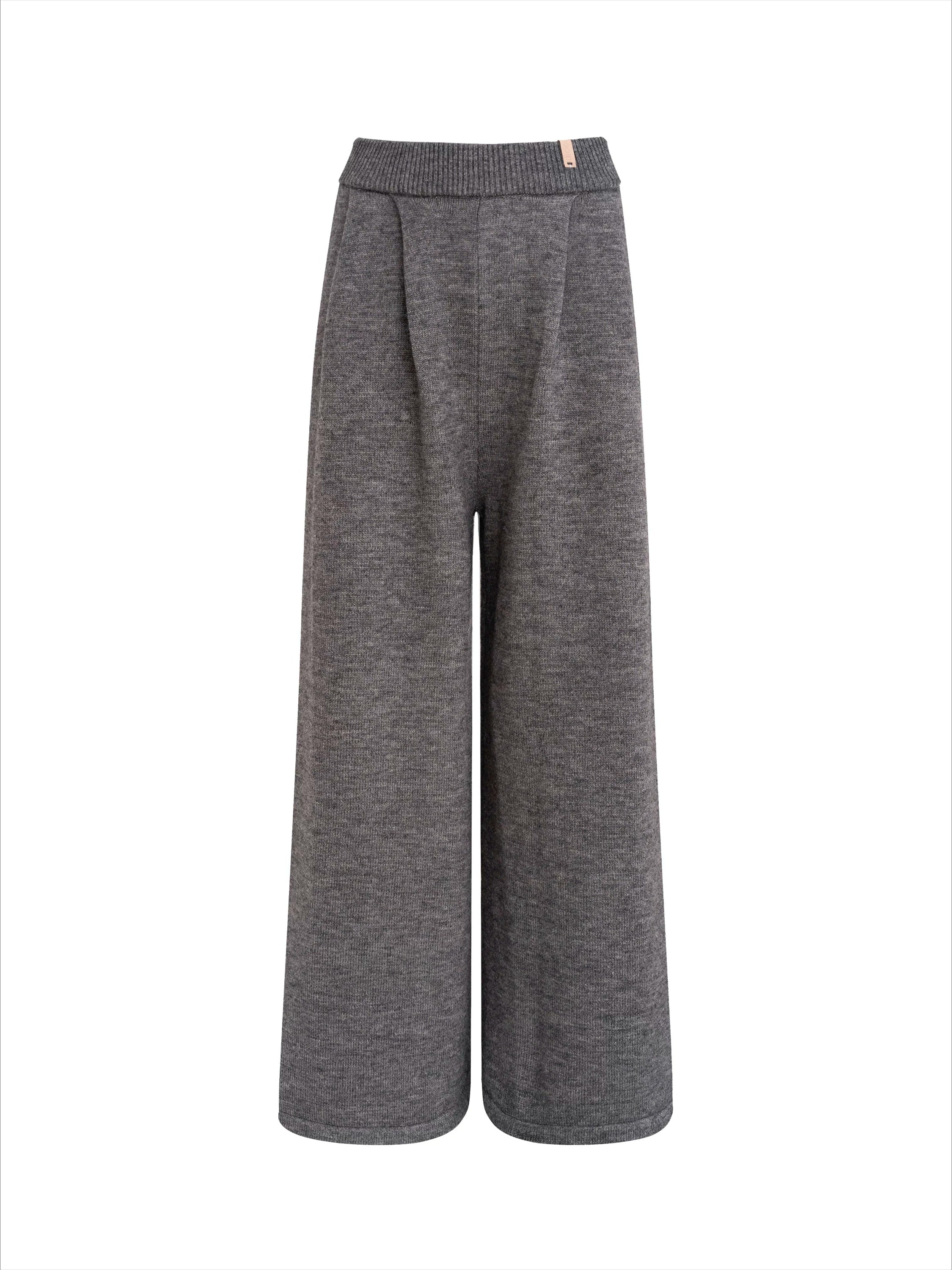 Embroidered Zip Knit Set