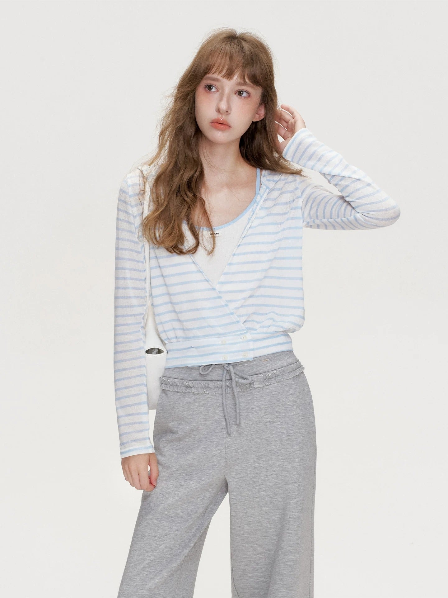 Layered Knit Top
