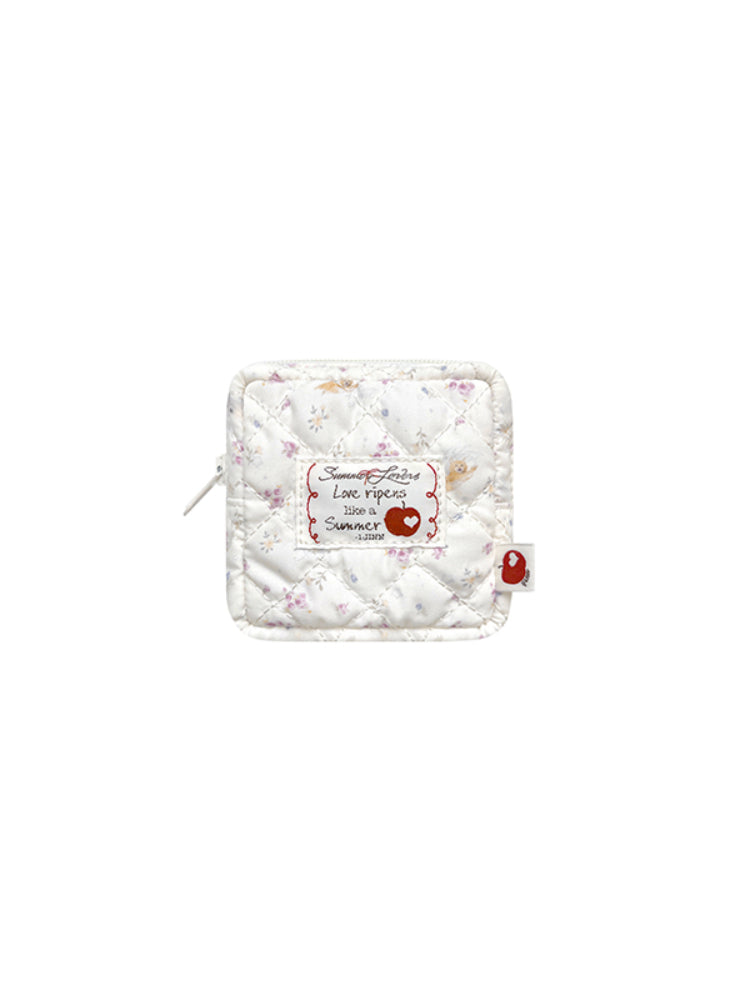 Dopamine Floral Quilted Storage Bag