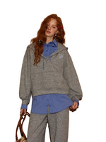 Plaid Layered Three-Piece Lounge Set