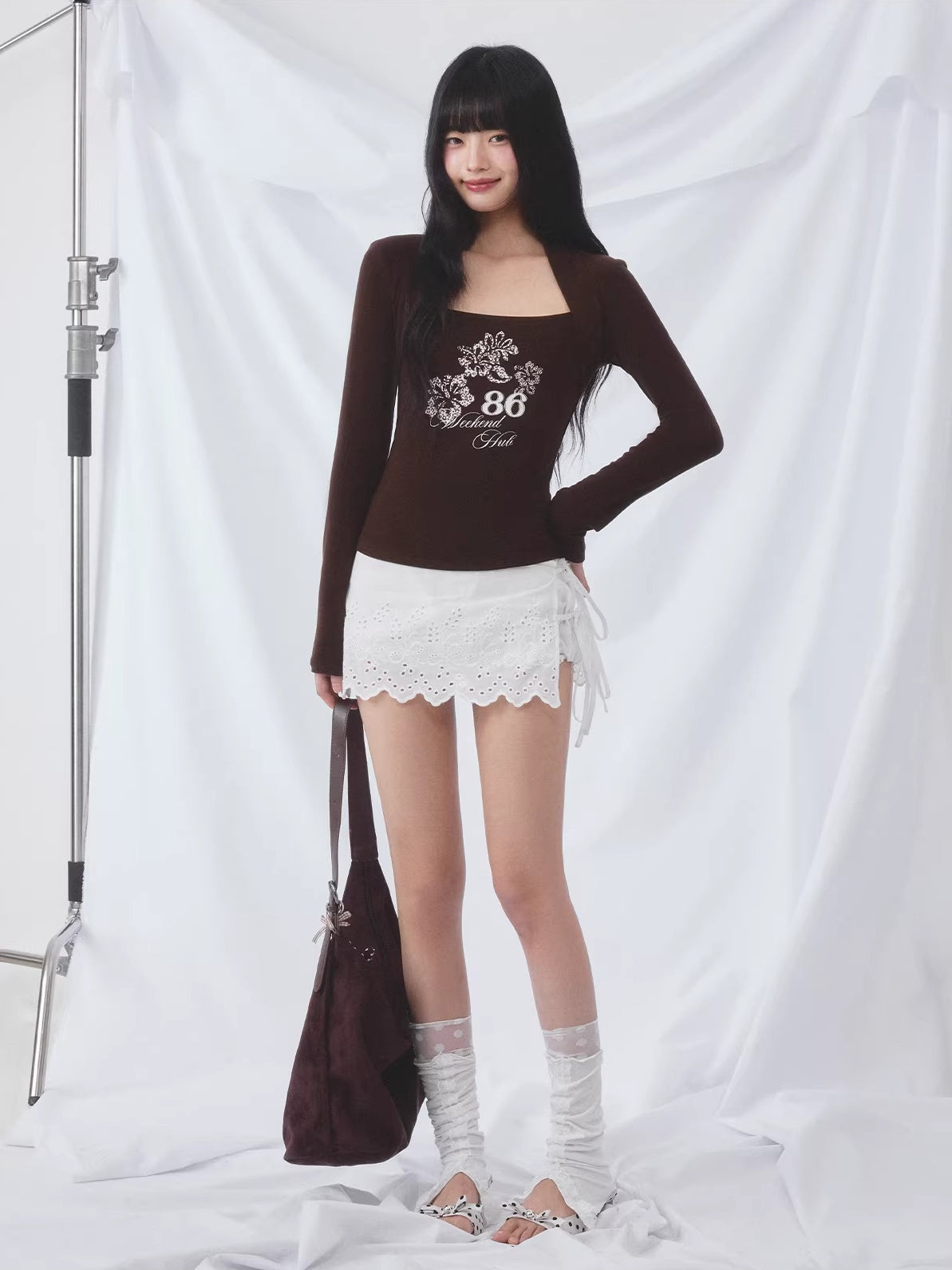 Square Neck Layered Tee
