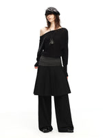 Two-Way V Neck Top