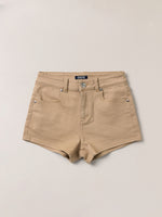 Compass Dancer Denim Flat Shorts Sand
