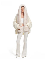 Polar Mohair Knit Cardigan