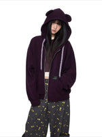 Bear Ear Hoodie Jacket