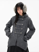 Napoleon Hooded Denim Jacket