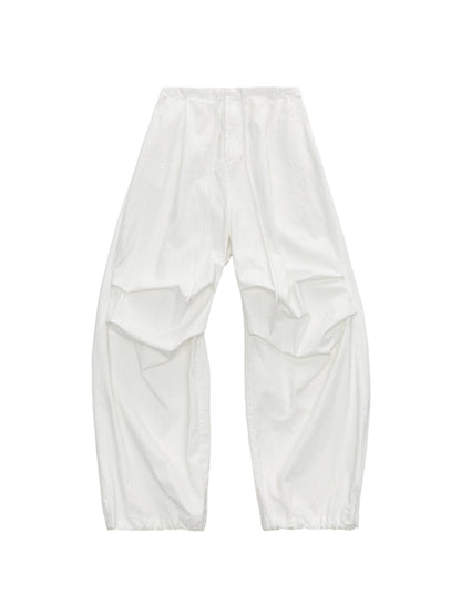 Washed-Distressed Balloon Work Pants