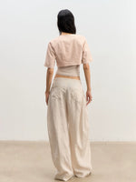 Linen Wide Leg Pants