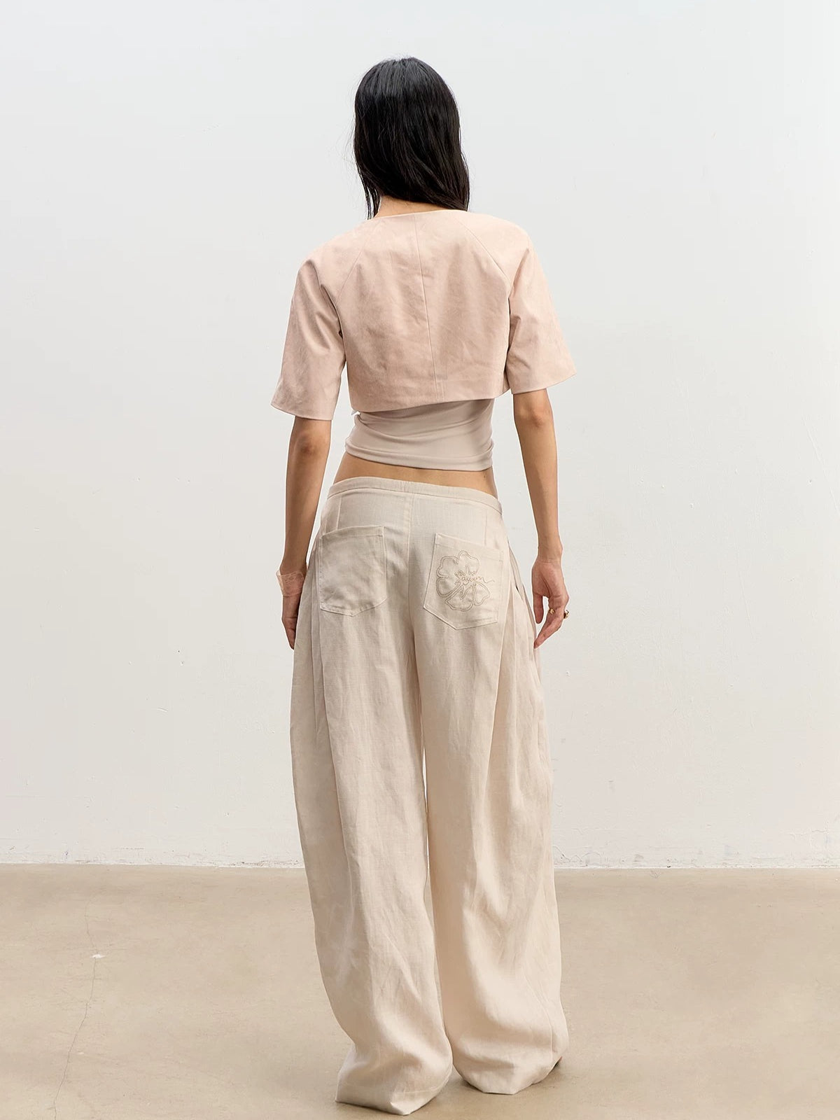 Linen Wide Leg Pants