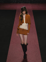Wide Belt Skirt Shorts