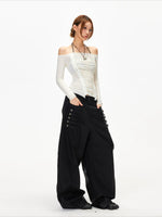 Off-Shoulder Ruched Top