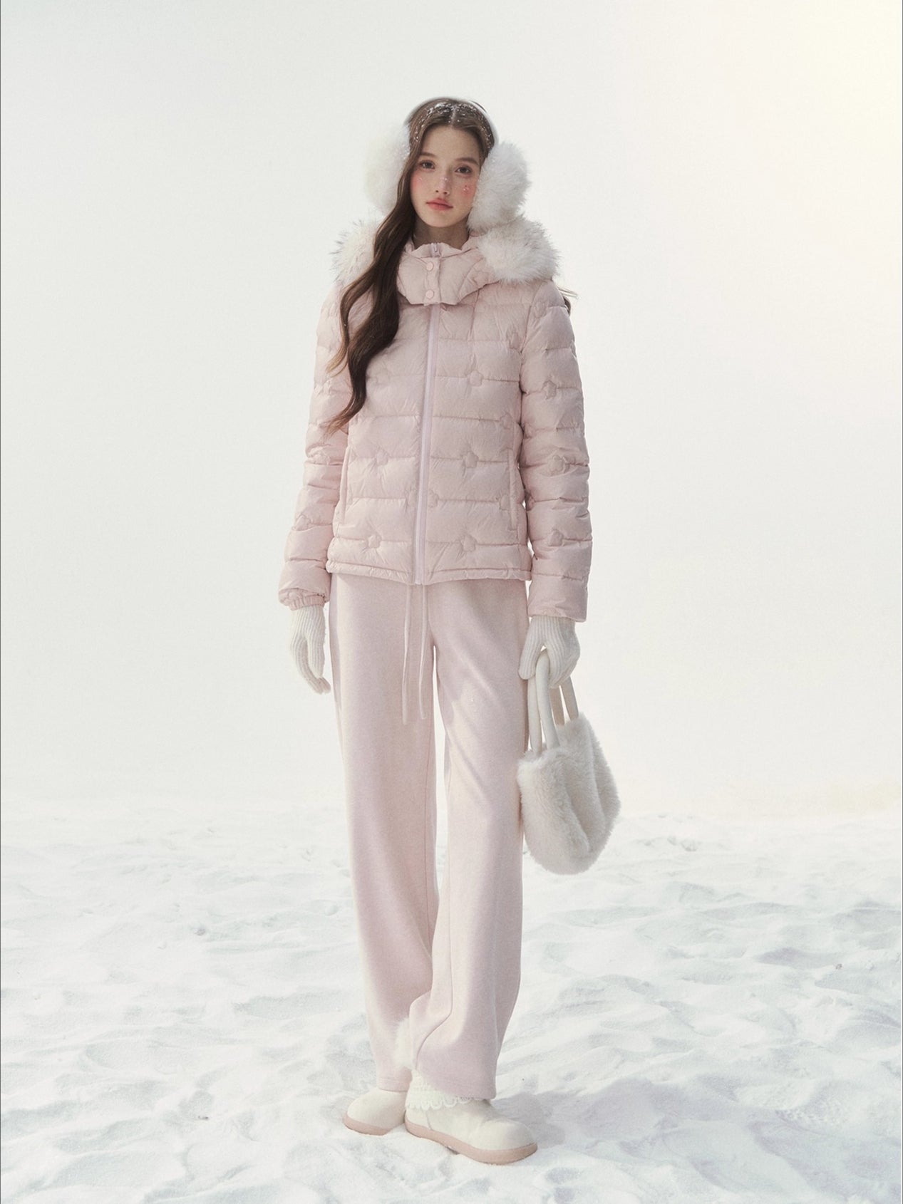 Quilted Dream Embossed Down Jacket