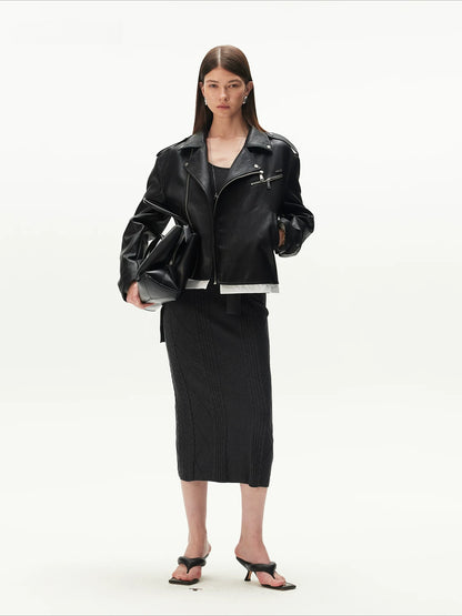 Duro Cable-Knit Argyle Dress