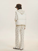 Floral Waffle Hoodie & Pants Set