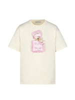 Sleepy Bear Contrast Cotton T-shirt