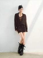 Heavy Knit Sweater Dress