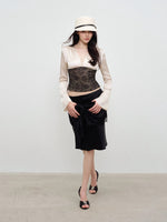 Lace Acetate Blouse