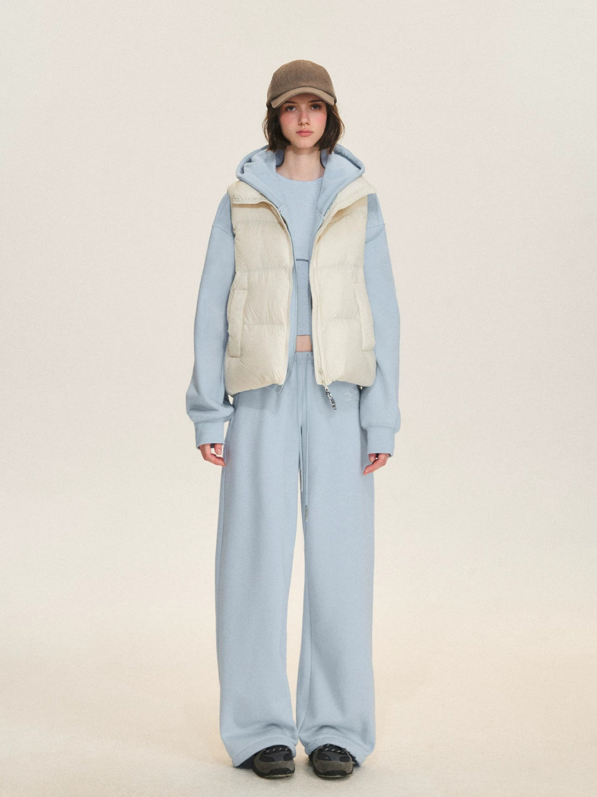 Fleece Hooded Three Piece Set